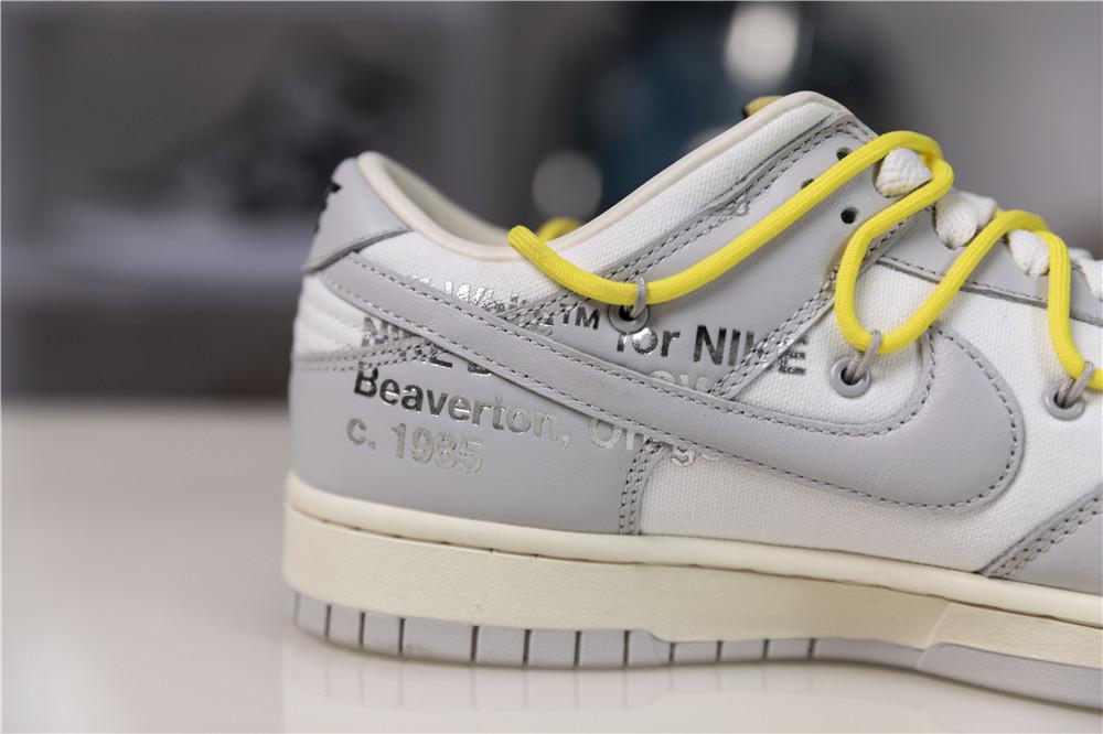 Pk God off white X dunk low the 50 NO.27 retail materials ready to ship